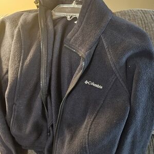 Columbia Dark Blue Fleece Jacket
